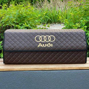 Органайзер в багажник с вышивкой Audi, 80 см, автомобильный органайзер в авто 00021057 фото