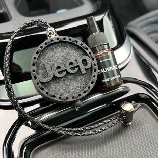 Ароматизатор в машину Jeep ручної роботи, подарунок чоловікові HAR-JEEP-063 фото