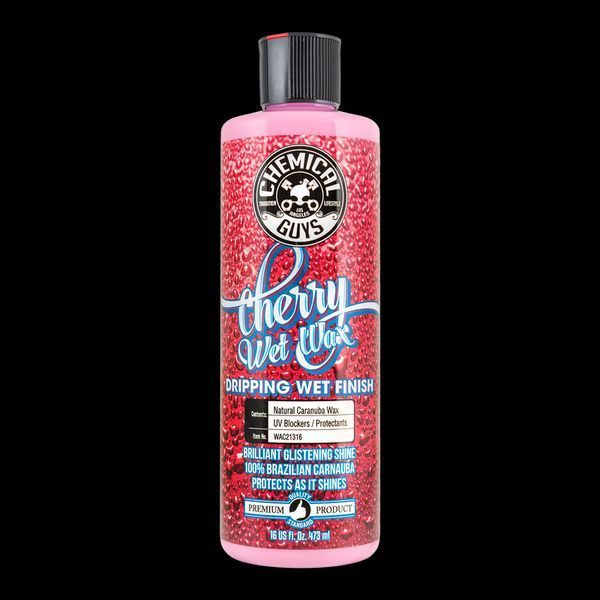 Воск пастообразный Cherry wet wax brilliant glistening shine carnauba wax, Chemical Guys, 473 мл WAC213_16 фото