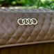 Органайзер в багажник авто Premium Timeless с логотипом Audi, размер М 50 см, коричневый 000005301 фото 2