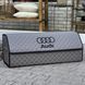 Органайзер в багажник с логотипом Audi из экокожи, серый, 80 см, складной органайзер в багажник 000005284 фото 4