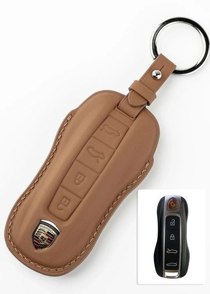 Кожаный чехол для ключа PORSCHE (Порше) TM-612 TM-612-PR66 фото