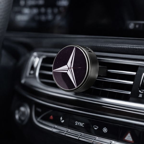Автомобильный ароматизатор металический Mercedes 000005005 фото