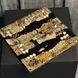 Нарды из натурального дерева и эпоксидной смолы, 50х50 см, ручной работы 200004220 фото 8