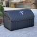 Органайзер в багажник авто Premium Timeless з логотипом Tesla, розмір М 50 см, чорний 00021119 фото 4