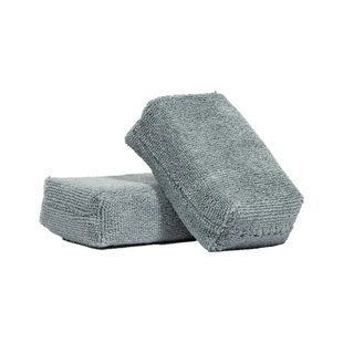 Аппликатор из микрофибры, Premium Grade Workhorse Microfiber Applicator, 2 шт, серый, Chemical Guys MIC285_02 фото