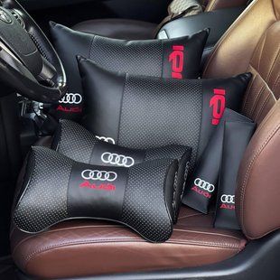 Подушки в машину AUDI (Ауді), чорний, набор 6 шт ORTSET-AUDI фото