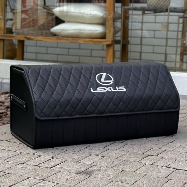 Сумка - органайзер в багажнике на магните Premium Timeless с вышивкой логотипа Lexus, размер L 65 см 200041064 фото