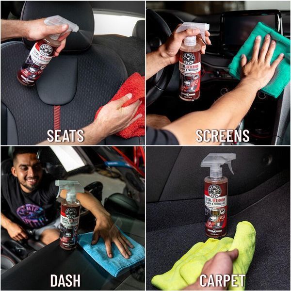 Очиститель и защита салона Total interior cleaner & Protectant black cherry, черная вишня, Chemical Guys, 473 мл SPI225_16 фото