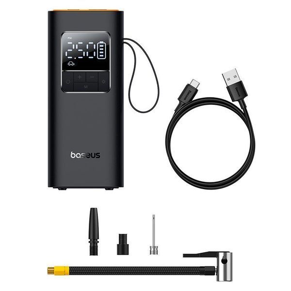 Портативный компрессор для автомобиля Baseus SuperMini Pro Series Wireless Car Inflator 200041794 фото