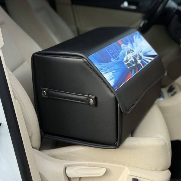 Автомобильный органайзер в багажник Premium с фотопечатью BMW, размер М 50 см 200041426 фото