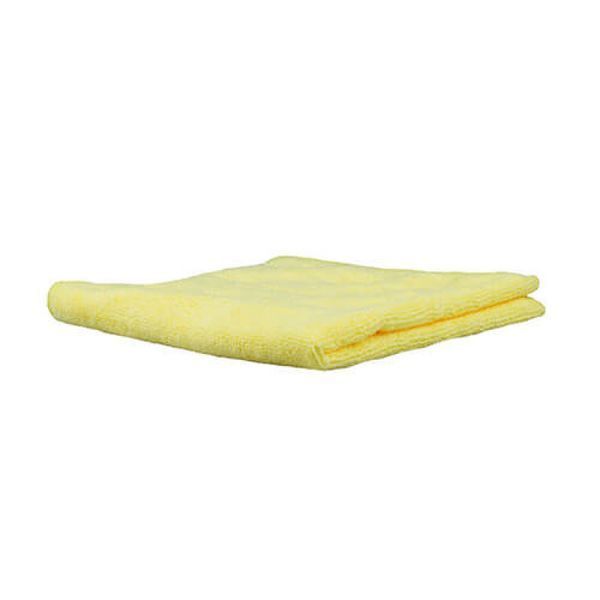 Рушник з мікрофібри, Ultra Fine Microfiber Towel, 40x40 см, жовтий, Chemical Guys MIC103 фото