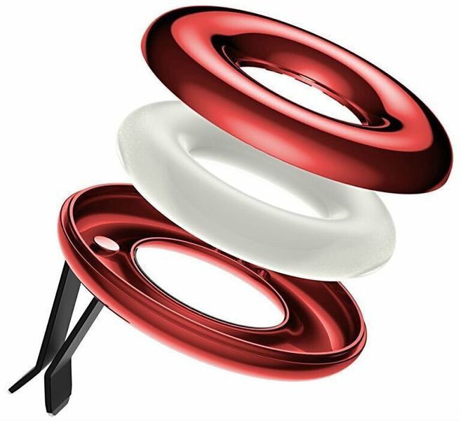 Автомобільний ароматизатор Baseus Circle Vehicle Fragrance red 00021030 фото
