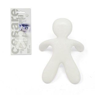 Ароматизатор в машину человечек Mr&Mrs CESARE BLISTER Fresh Air - White JCES001 фото