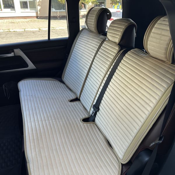 Накидки на сиденья авто IMPERIAL, AUTO COMFORT, комплект, бежевый 200041050 фото