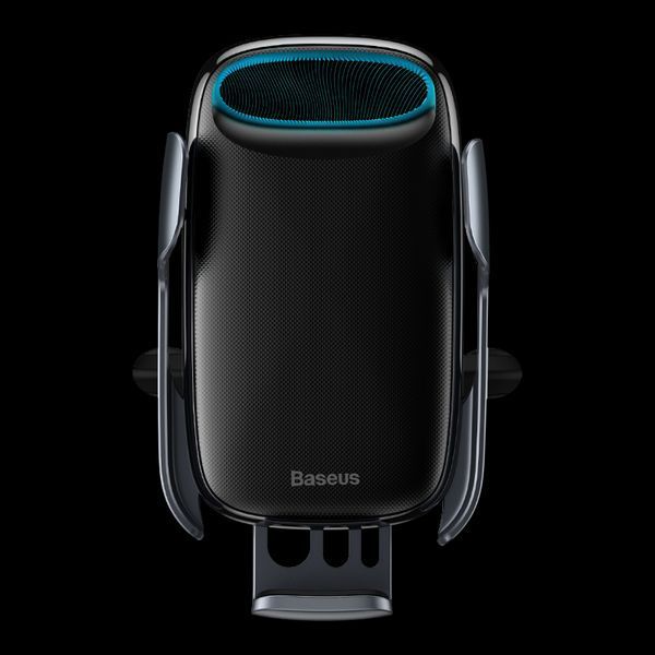 Тримач для телефона в автомобіль BASEUS Milky Way Electric Bracket Wireless Charger (15W) (WXHW02-01) WXHW02-01 фото