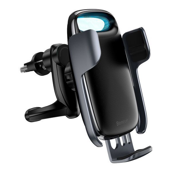 Тримач для телефона в автомобіль BASEUS Milky Way Electric Bracket Wireless Charger (15W) (WXHW02-01) WXHW02-01 фото
