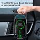 Тримач для телефона в автомобіль BASEUS Milky Way Electric Bracket Wireless Charger (15W) (WXHW02-01) WXHW02-01 фото 8