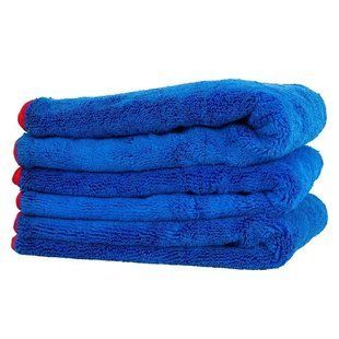 Полотенце из микрофибры, Fluffer Miracle Towel, 60x40 см, 3 шт, синее, Chemical Guys MIC998_03 фото