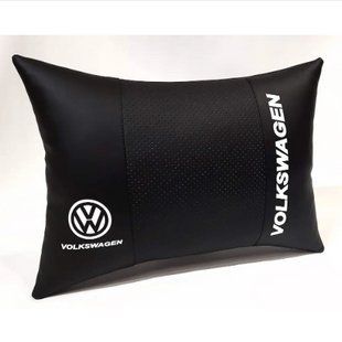 Подушка в машину под спину VOLKSWAGEN (Фольцваген), черный, 1 шт ORTS-VOLKSWAGEN-BLK фото