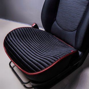 Универсальная накидка на сиденье MINI, CarFashion, черный/красный 000006663 фото