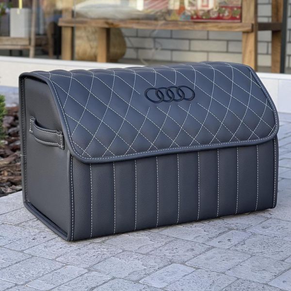 Автомобільний органайзер в багажник Premium Timeless з логотипом Audi, розмір М 50 см 000006926 фото