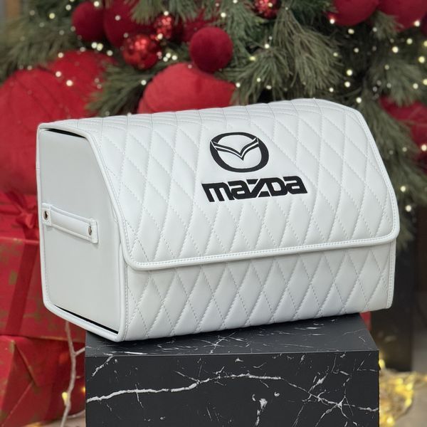 Автомобільний органайзер в багажник Premium Diamond з логотипом Mazda, розмір М 50 см 200041593 фото