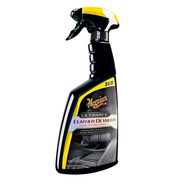 Спрей для ухода за кожаным салоном, Ultimate Leather Detailer, Meguiar's, 473 мл G201316 фото