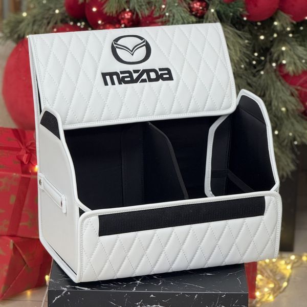 Автомобільний органайзер в багажник Premium Diamond з логотипом Mazda, розмір М 50 см 200041593 фото