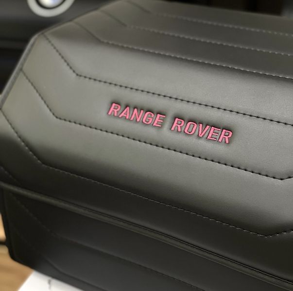 Органайзер в багажник авто Premium Noble з логотипом Range Rover, розмір М 50 см, чорний 200042776 фото