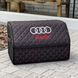 Органайзер в багажник с вышивкой Audi, черный с красной ниткой, 50 см, автомобильный органайзер в авто 000006098 фото 2