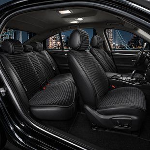 Повний комплект накидок SWAGEN Luxury Чорні 3213033955 фото