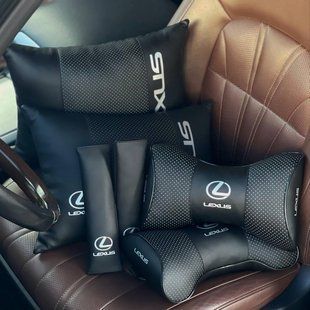 Подушки в машину LEXUS (Лексус), чорний, набор 6 шт ORTSET-LEXUS фото