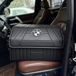Сумка - органайзер в багажник Premium Pro Elite з вишивкою логотипу BMW, розмір М 50 см 200042290 фото