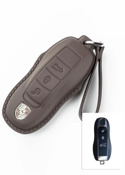 Шкіряний чохол для ключа PORSCHE (Порше) TM-617 TM-617-PR77 фото