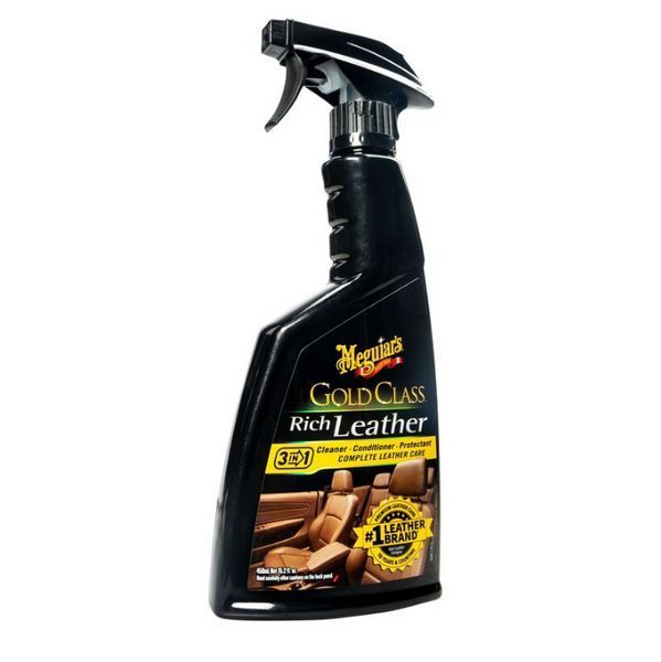 Спрей для ухода за кожаным салоном, Gold Class Rich Leather, Meguiar's, 450 мл G10916 фото
