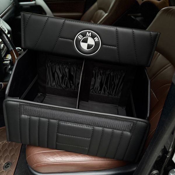 Сумка - органайзер в багажник Premium Pro Elite з вишивкою логотипу BMW, розмір М 50 см 200042290 фото
