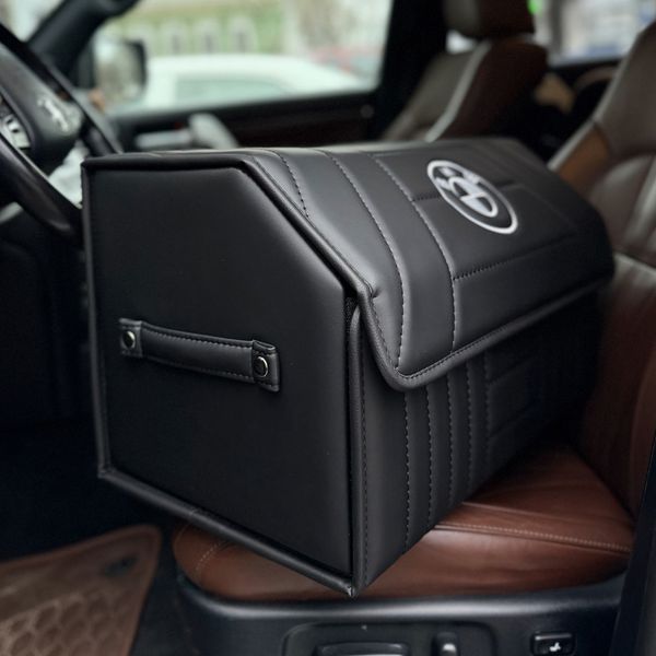 Сумка - органайзер в багажник Premium Pro Elite з вишивкою логотипу BMW, розмір М 50 см 200042290 фото
