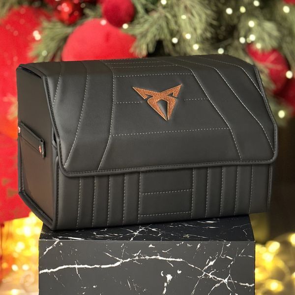 Сумка - органайзер в багажнике на магните Premium Pro Elite с вышивкой логотипа Cupra, размер М 50 см 200041621 фото