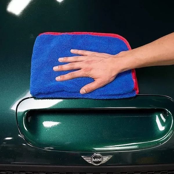 Рушник з мікрофібри, Fluffer Miracle Towel, 60x40 см, синій, Chemical Guys MIC998 фото