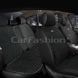 Чехлы на сиденья RUBIN, CarFashion, комплект, черный/серый RUBIN-22698 фото 1