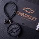 Ароматизатор в машину CHEVROLET з темного дерева, подарунок чоловікові AR-CHEVROLET-021 фото 1