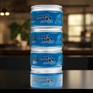 Очиститель гель для салона авто sticky icky 4 шт, Chemical Guys, 100г CJB1004 фото