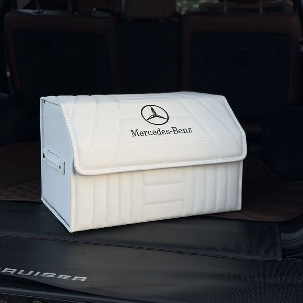 Сумка - органайзер в багажник Premium Pro Elite з вишивкою логотипу Mercedes, розмір М 50 см 200042232 фото