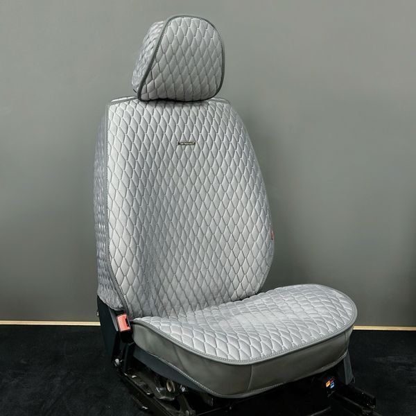 Чохли на сидіння RUBIN, CarFashion, комплект, сірий RUBIN-22695 фото