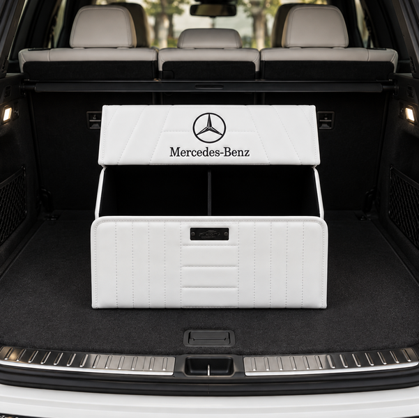 Сумка - органайзер в багажник Premium Pro Elite з вишивкою логотипу Mercedes, розмір М 50 см 200042232 фото