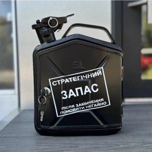 Канистра 5л, мини-бар с подсветкой, подарок мужу на день рождения, мини бар с принтом K5-BLK-M-05 фото