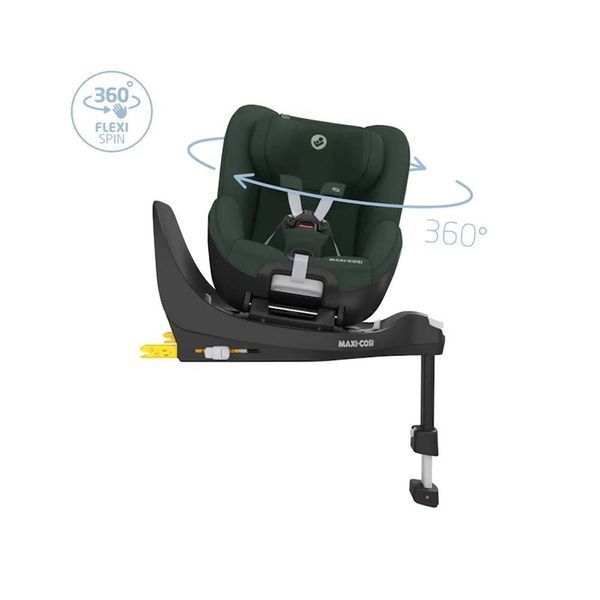 Автокрісло дитяче MAXI-COSI Pearl 360 2 без вкладки (Authentic Green) 8045490110 фото