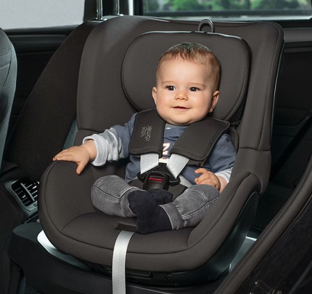 Автокрiсло для дітей Britax R&ouml;mer Dualfix Plus (Midnight Grey) 2000036277 фото