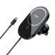 Тримач для телефона в автомобіль HOCO Powerful magnetic wireless charging Car holder CA90 |15W| CA90 фото 5